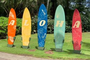 Surfboard Aloha